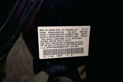 2016 Honda Pilot EX-L