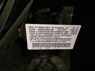 2016 Honda Pilot EX-L