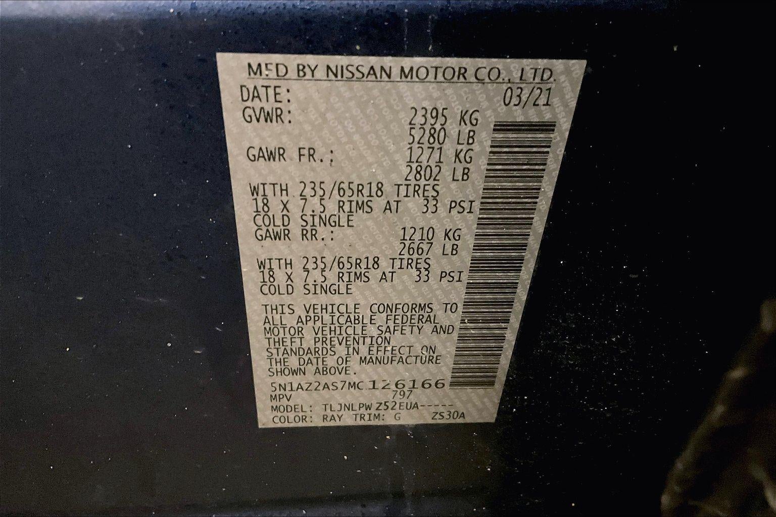 2021 Nissan Murano S