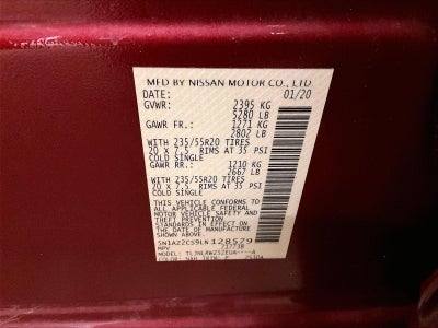 2020 Nissan Murano SL