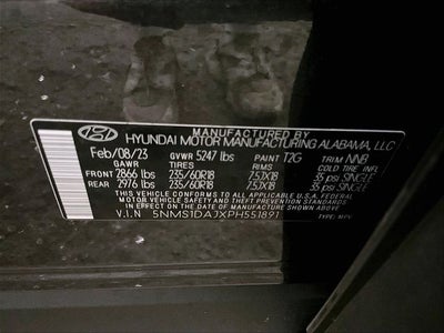2023 Hyundai Santa Fe SE