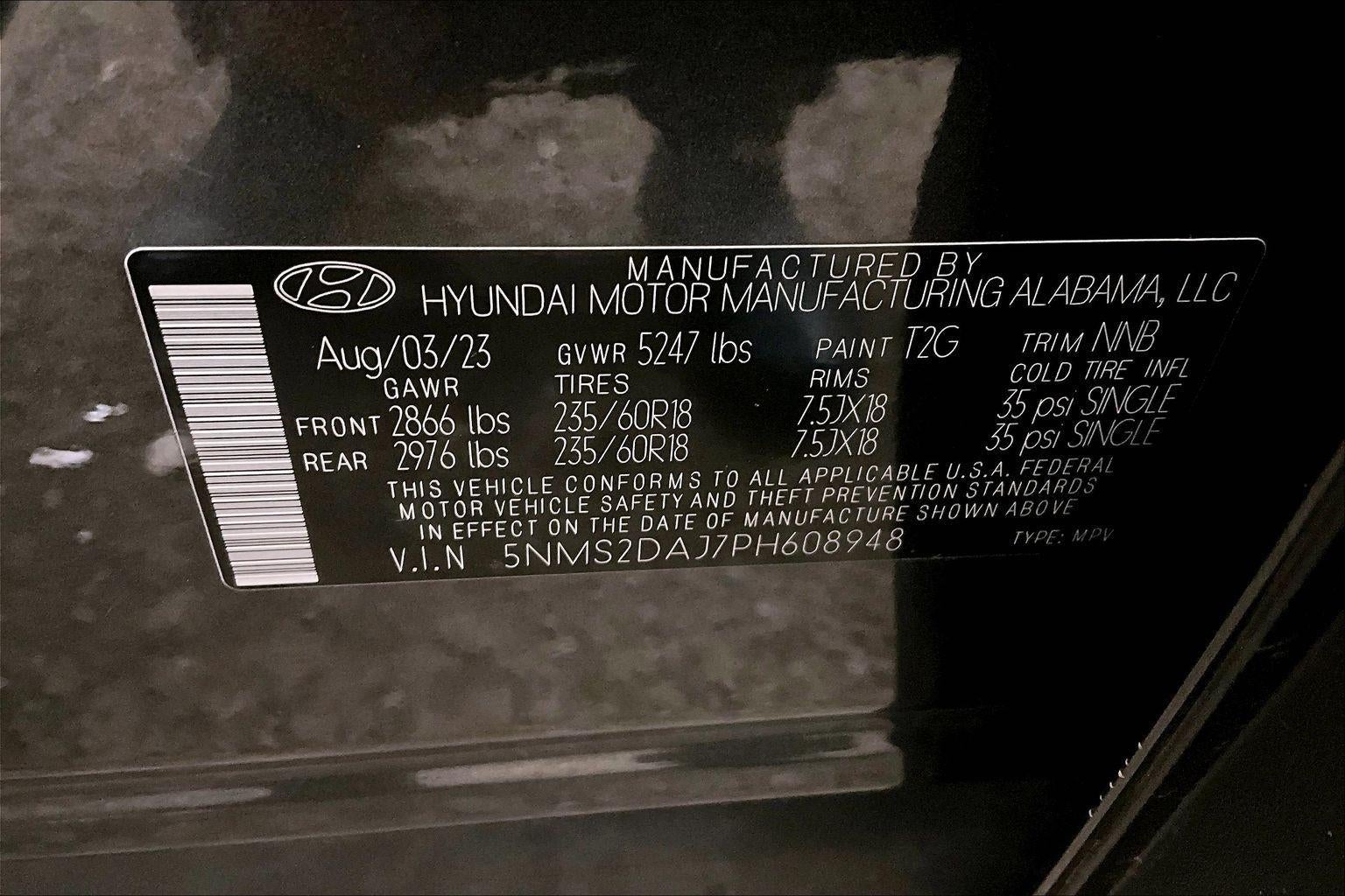 2023 Hyundai Santa Fe SEL