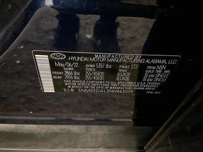 2022 Hyundai Santa Fe Calligraphy