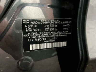 2020 Hyundai Elantra SE