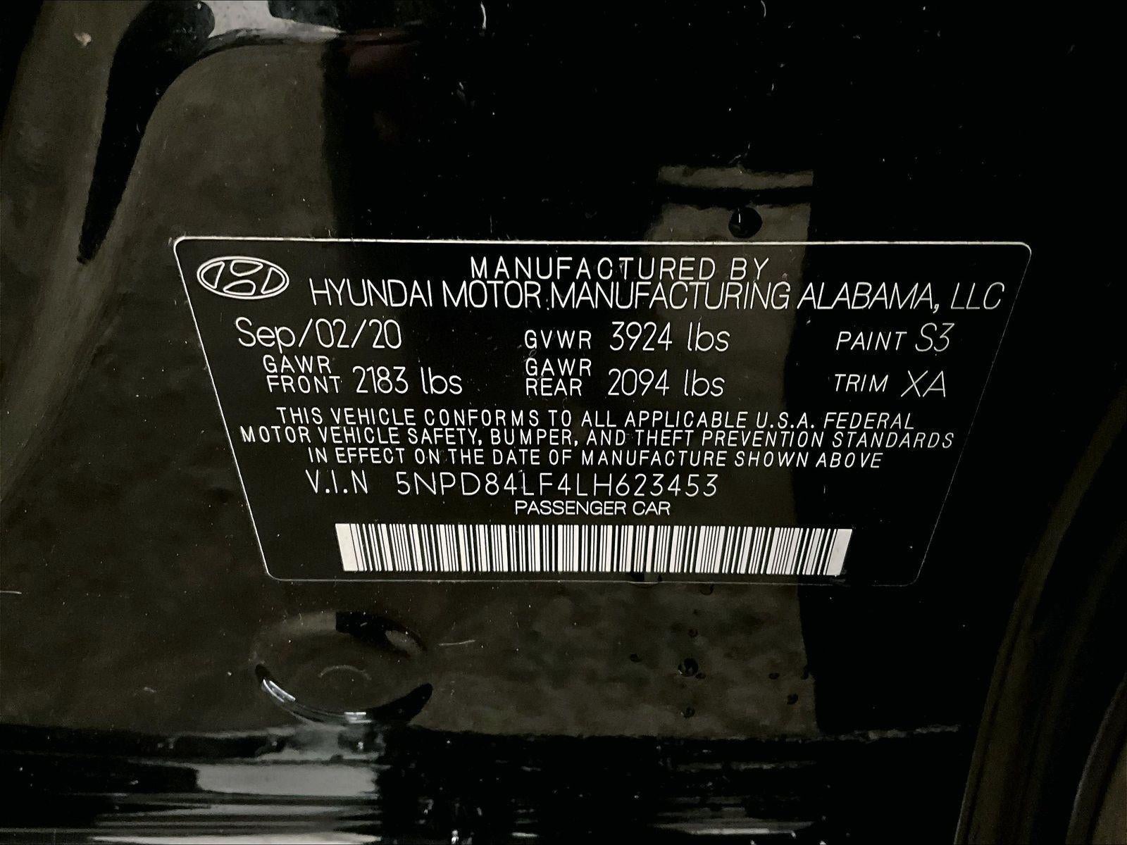 2020 Hyundai Elantra Value Edition