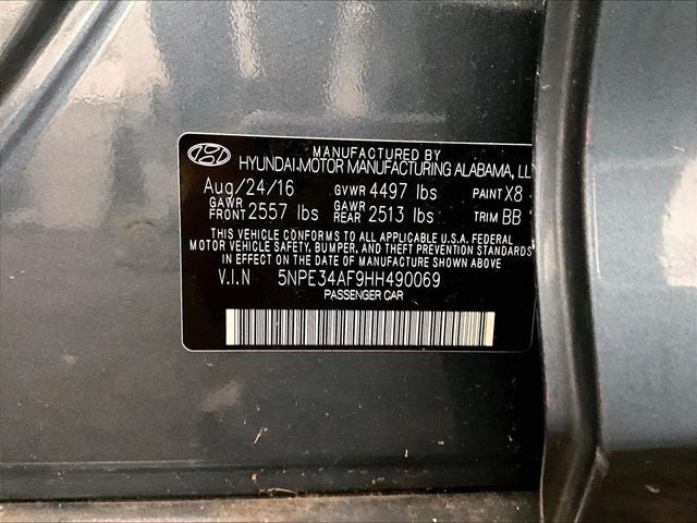 2017 Hyundai Sonata Sport
