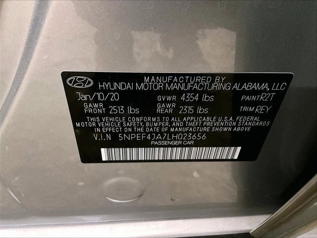 2020 Hyundai Sonata SEL
