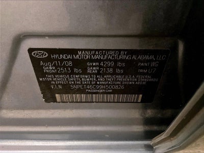 2009 Hyundai Sonata GLS