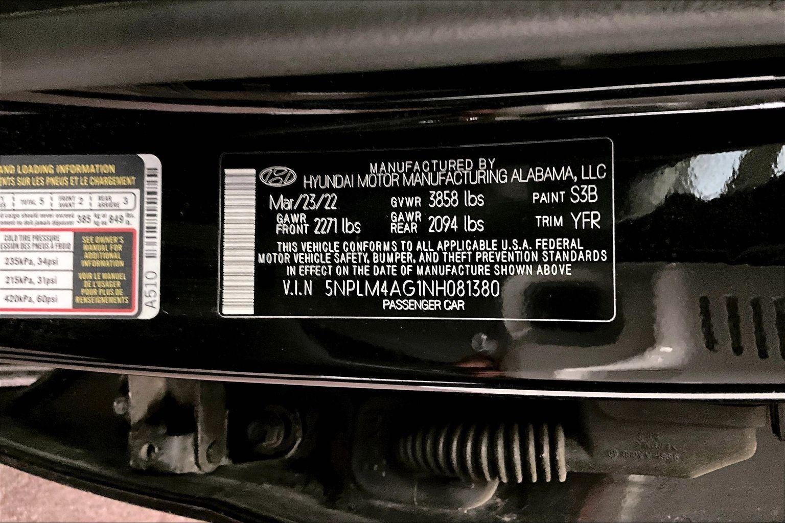 2022 Hyundai Elantra SEL