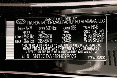 2024 Hyundai Santa Cruz SEL