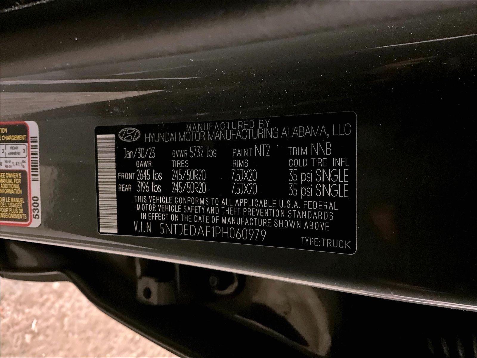 2023 Hyundai Santa Cruz Limited