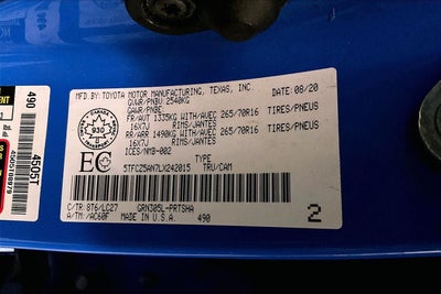 2020 Toyota Tacoma TRD Off Road