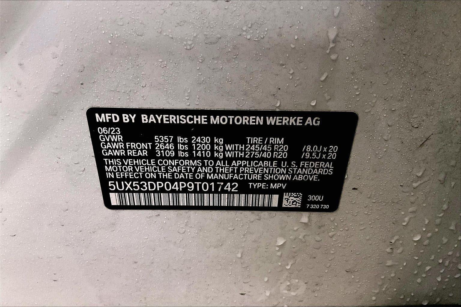 2023 BMW X3 xDrive30i