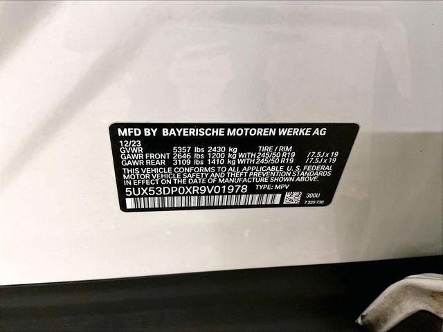 2024 BMW X3 xDrive30i