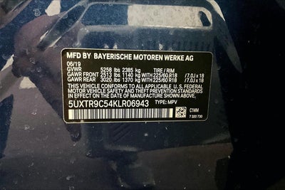 2019 BMW X3 xDrive30i