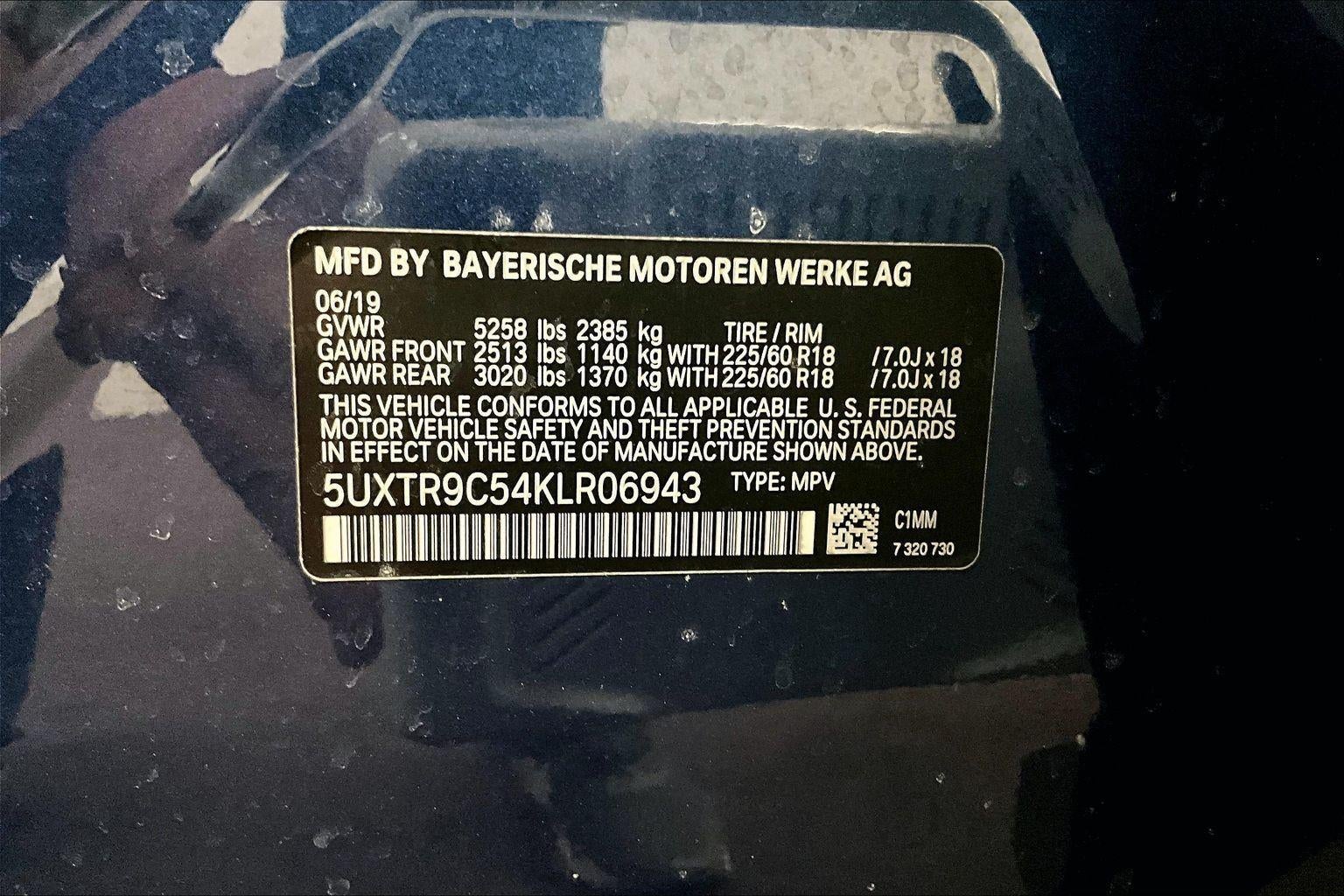 2019 BMW X3 xDrive30i