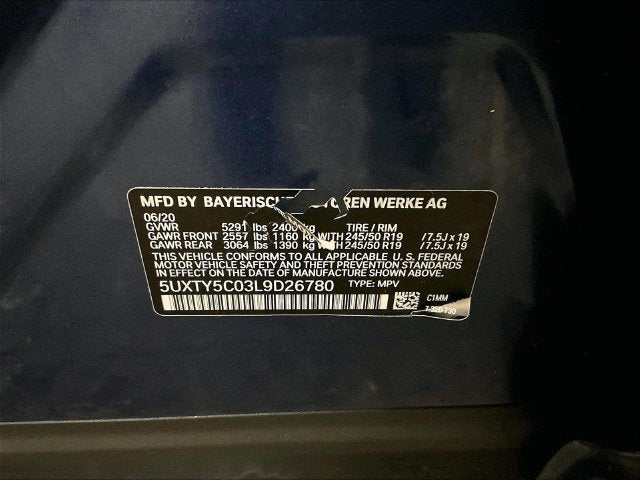 2020 BMW X3 xDrive30i