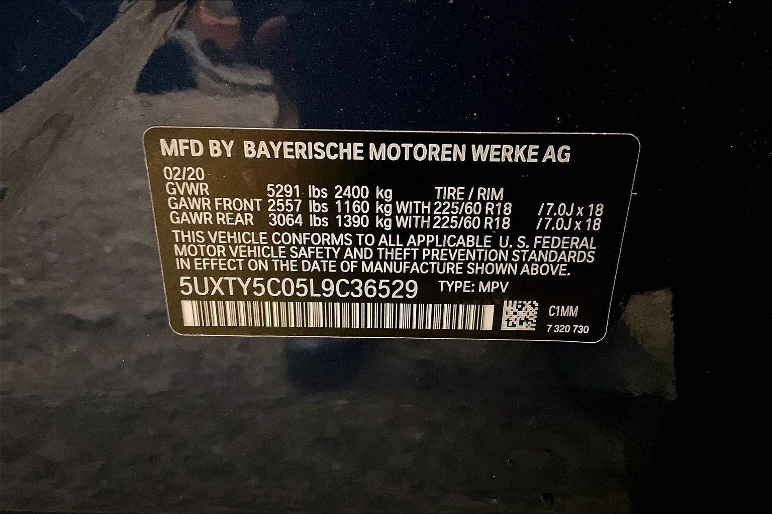 2020 BMW X3 xDrive30i