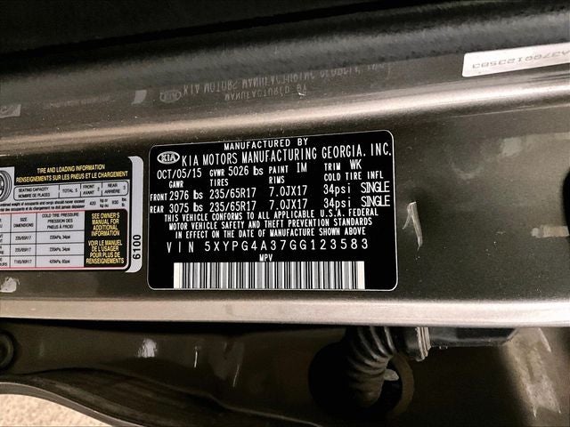 2016 Kia Sorento LX