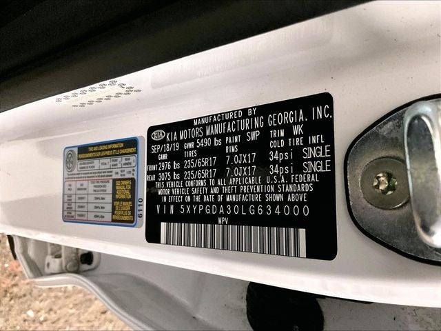 2020 Kia Sorento LX
