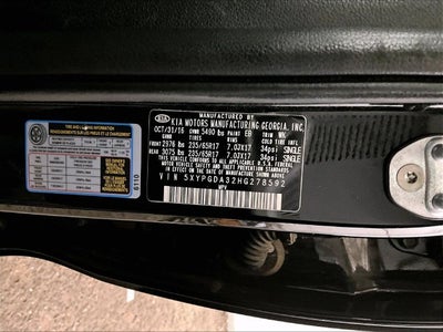 2017 Kia Sorento LX