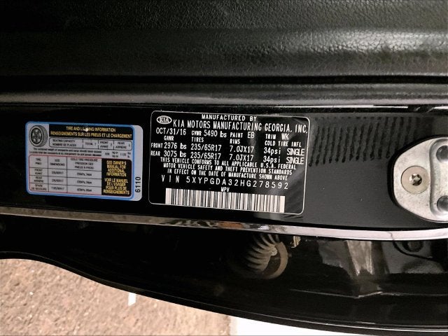 2017 Kia Sorento LX