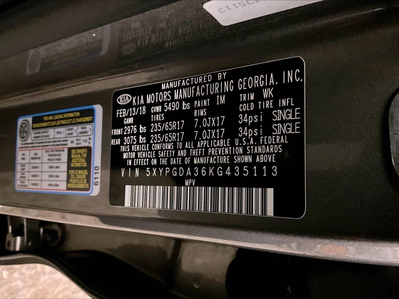 2019 Kia Sorento LX