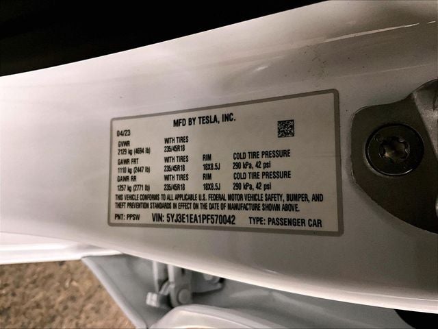 2023 Tesla Model 3 Base