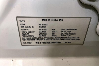 2021 Tesla Model Y Long Range