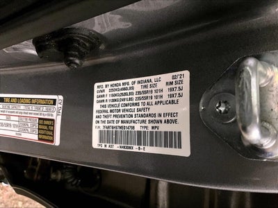 2021 Honda CR-V Hybrid Touring