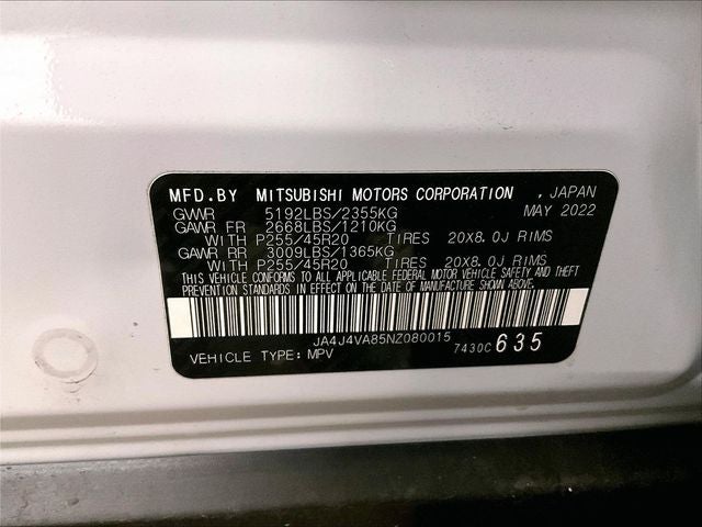 2022 Mitsubishi Outlander SEL