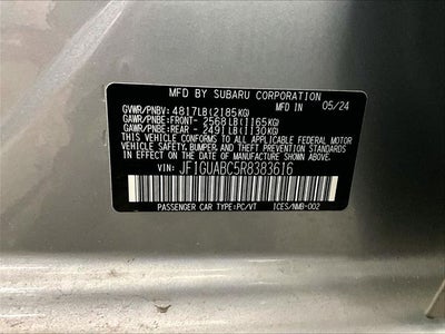 2024 Subaru Impreza Base