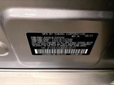 2021 Subaru WRX Premium