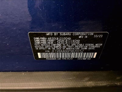 2023 Subaru WRX Base