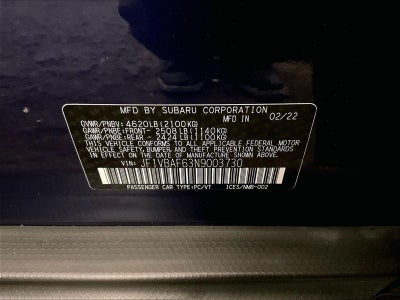 2022 Subaru WRX Premium