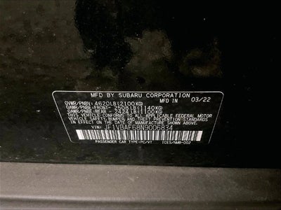 2022 Subaru WRX Premium