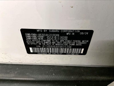 2024 Subaru WRX Premium