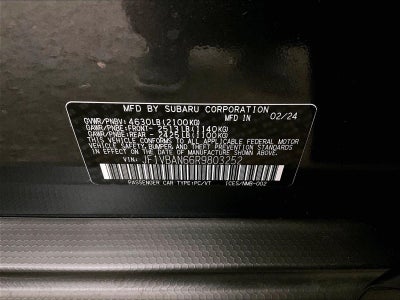 2024 Subaru WRX Limited