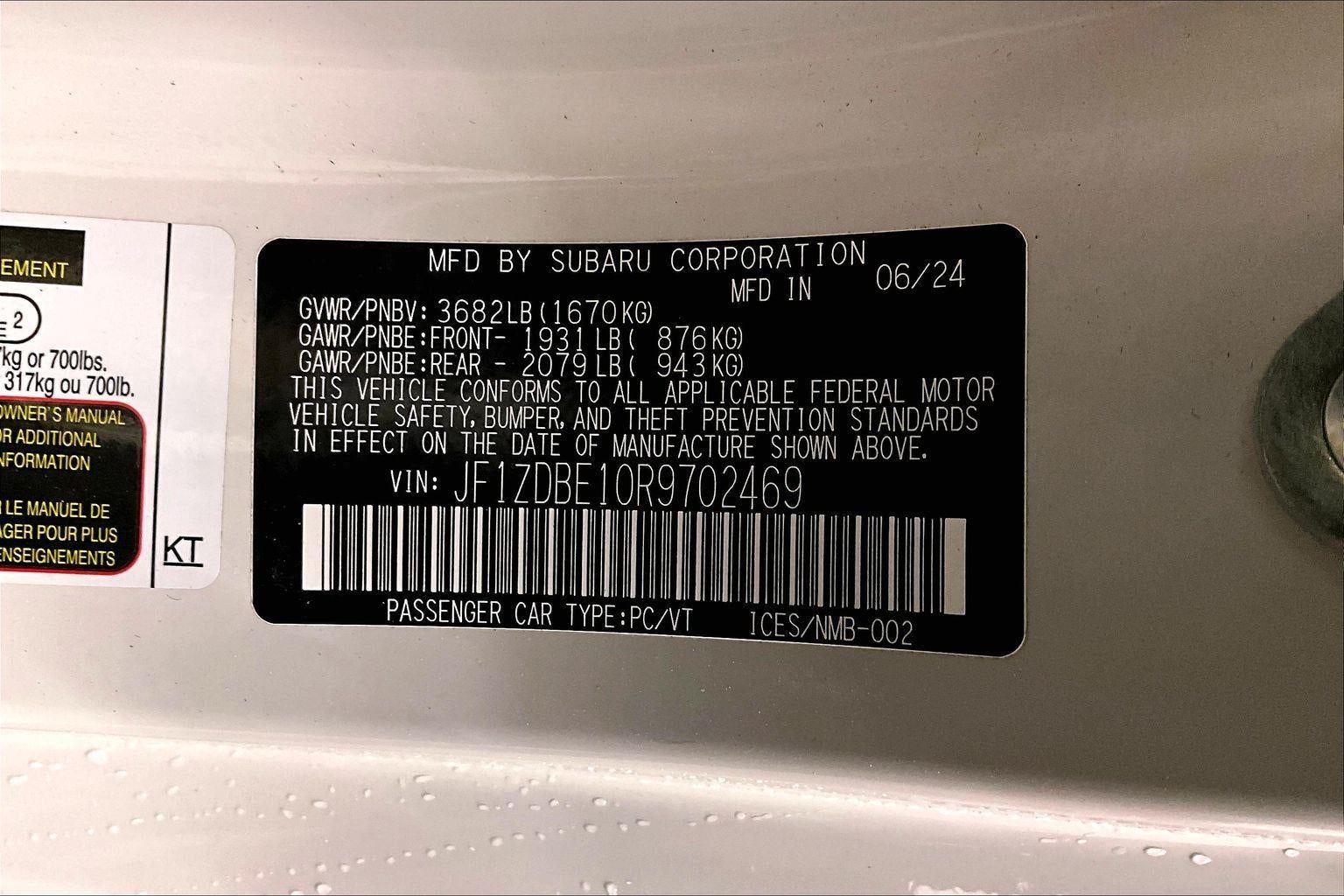 2024 Subaru BRZ Limited