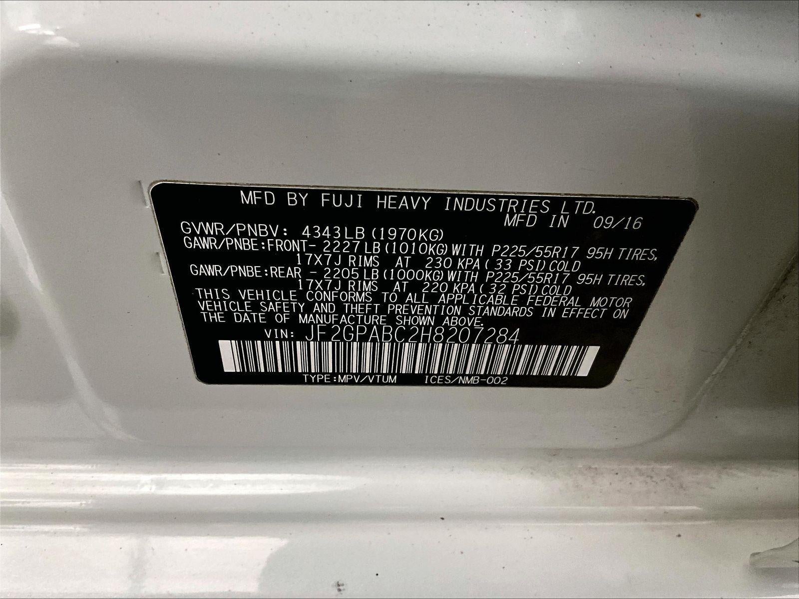 2017 Subaru Crosstrek Premium