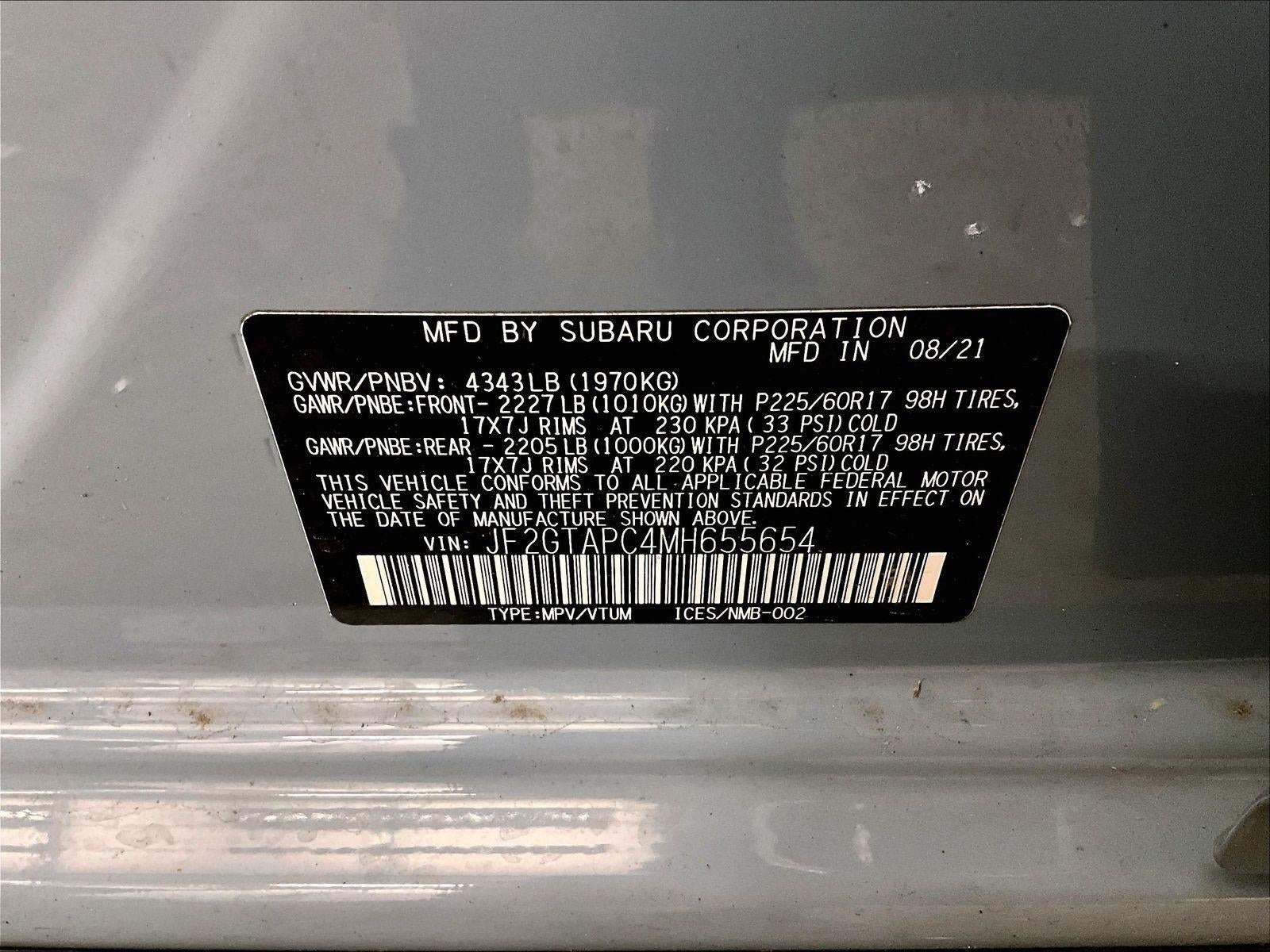 2021 Subaru Crosstrek Premium