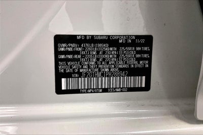 2023 Subaru Crosstrek Limited