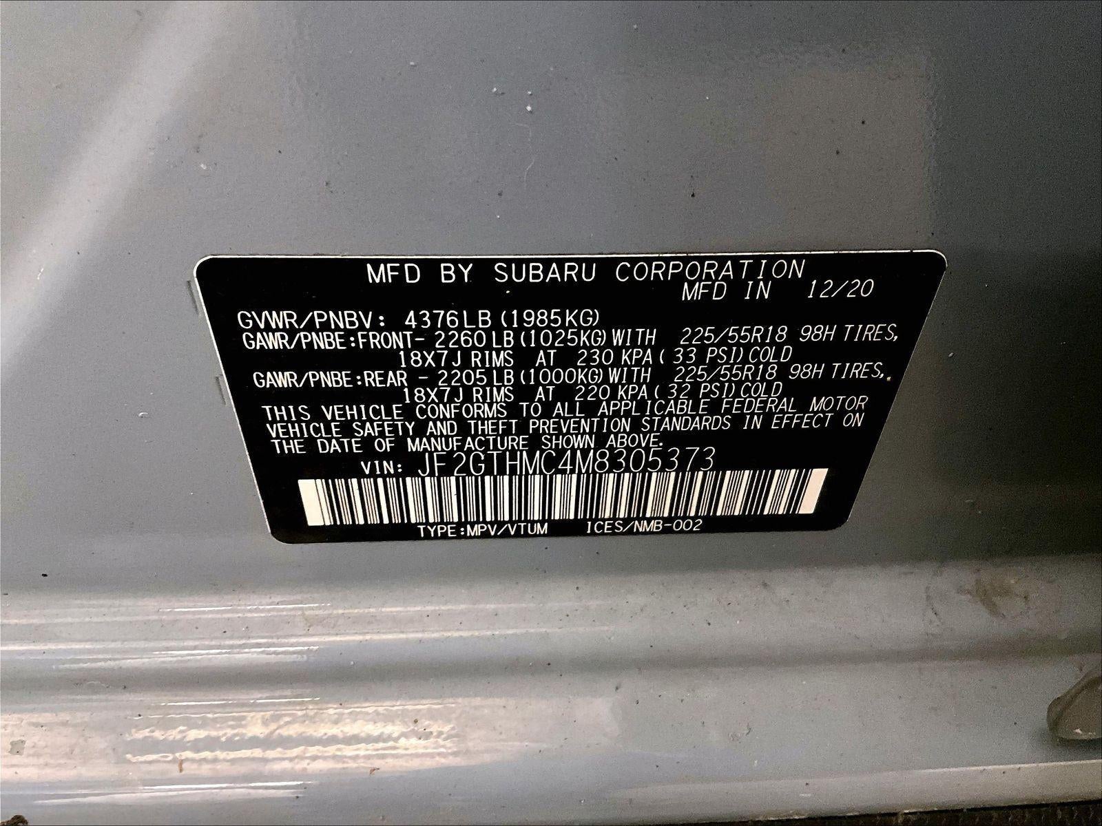2021 Subaru Crosstrek Limited