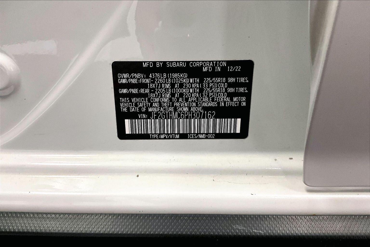 2023 Subaru Crosstrek Limited