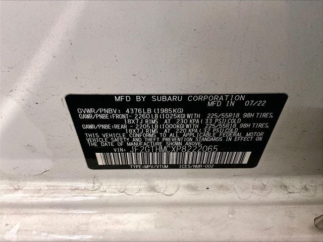 2023 Subaru Crosstrek Limited