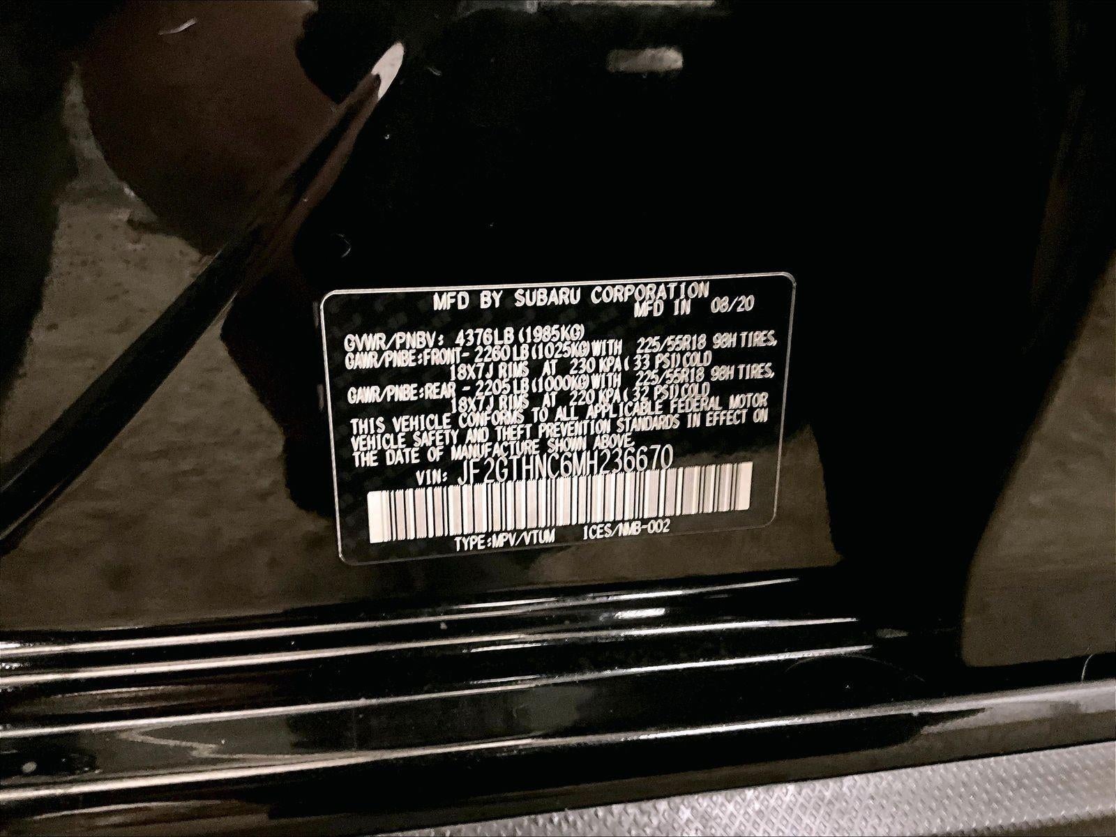 2021 Subaru Crosstrek Limited