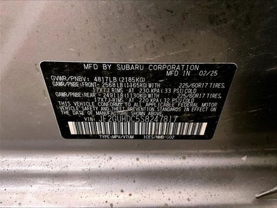 2025 Subaru Crosstrek Premium