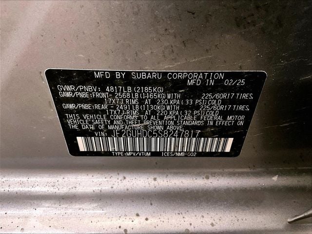 2025 Subaru Crosstrek Premium