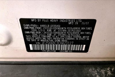 2012 Subaru Forester 2.5X