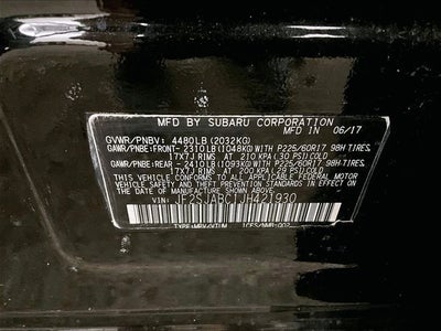 2018 Subaru Forester 2.5i